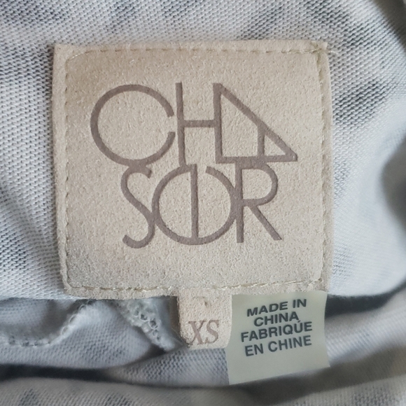 Chaser Knit Leopard Waterfall Cardigan XS - Picture 3 of 8